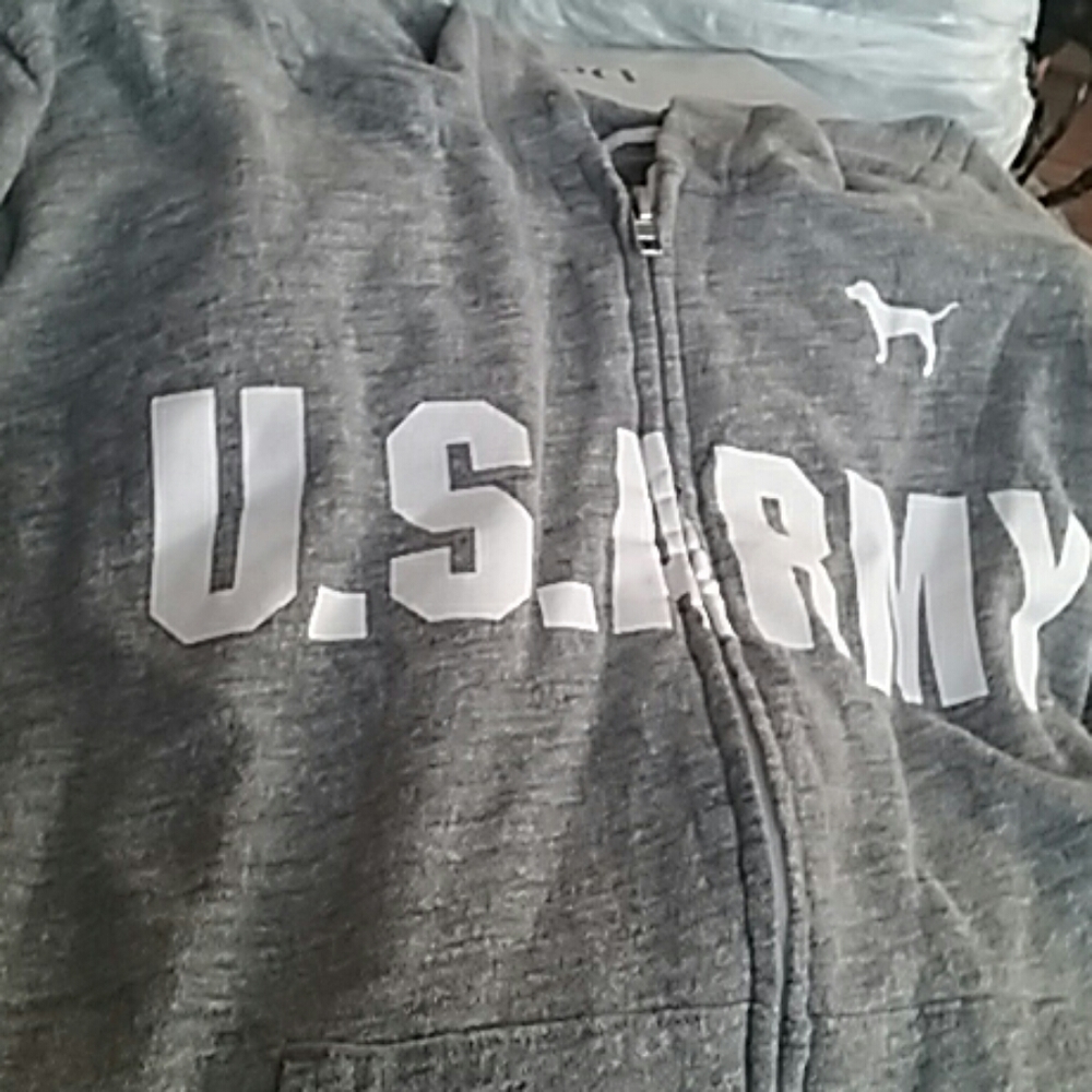 Large army hoodie
